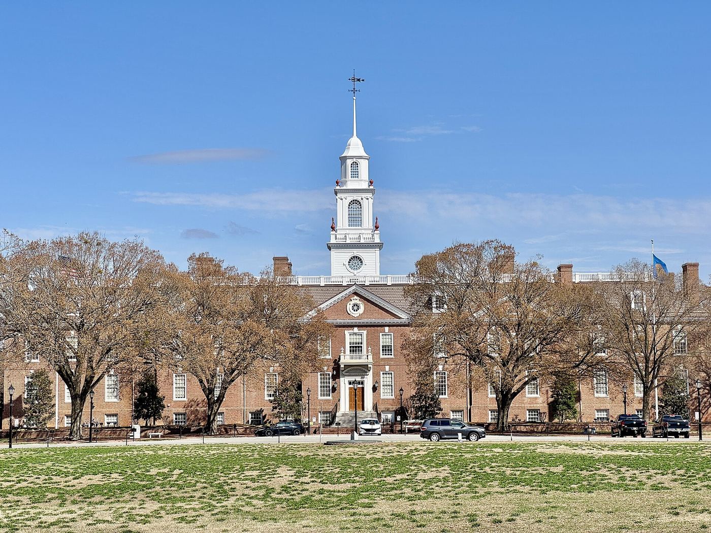Delaware Legislative Hall on Legislative Avenue, Dover, Delaware
